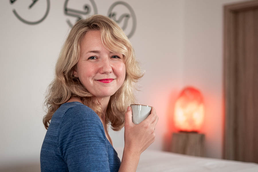 Michaela Šmejkalová v civilu